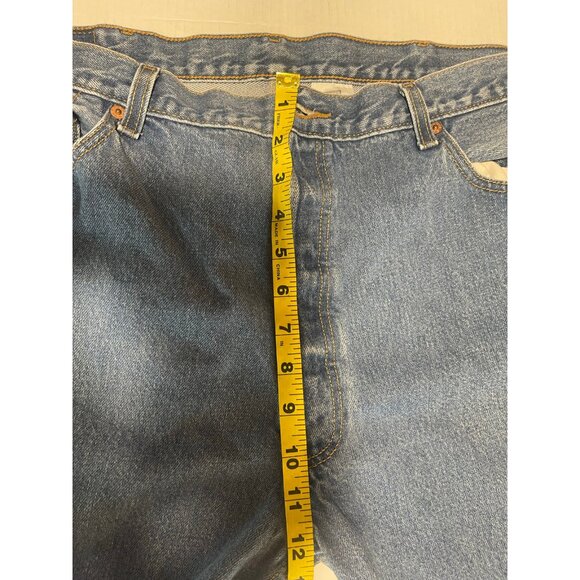 Levi 501 XX Men's 42x32 2006 Blue Denim Button Fly Jeans - Picture 11 of 14